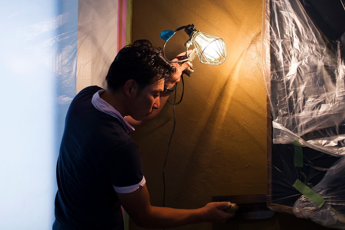 左官職人野田肇介のしごと展