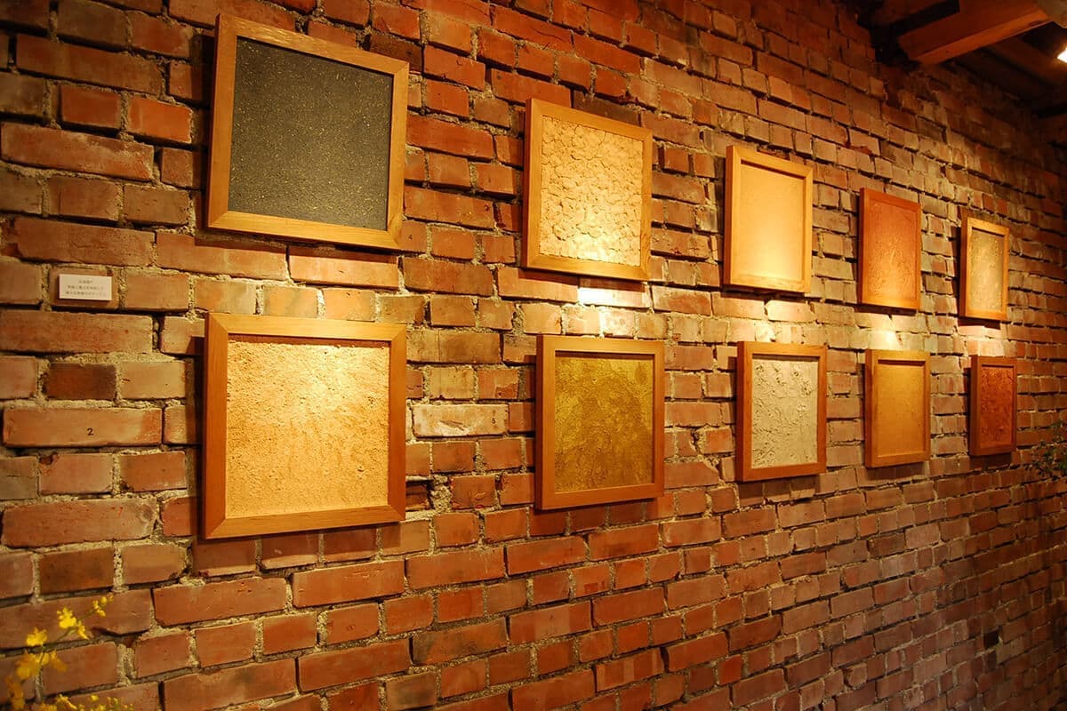 野田左官店の土壁展