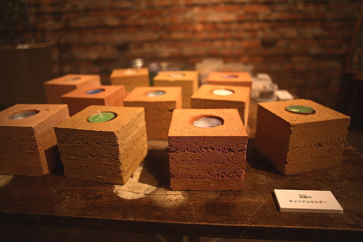 野田左官店の土壁展