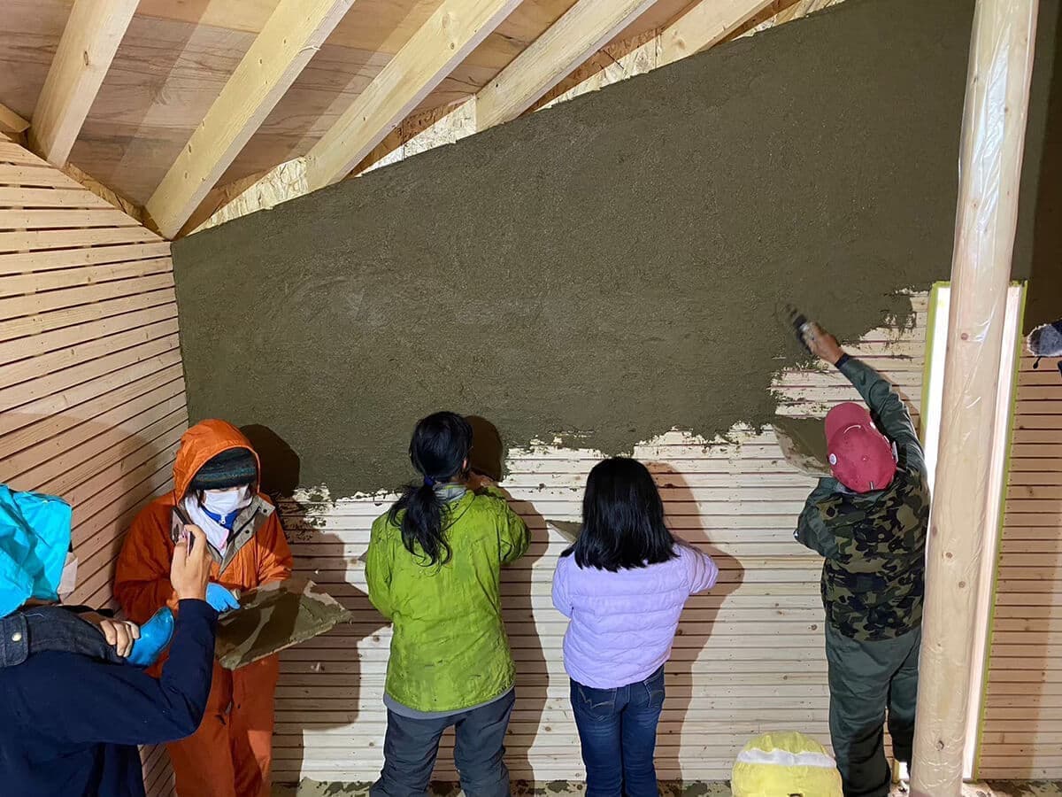 中川町のちいさな小屋｜野田左官店