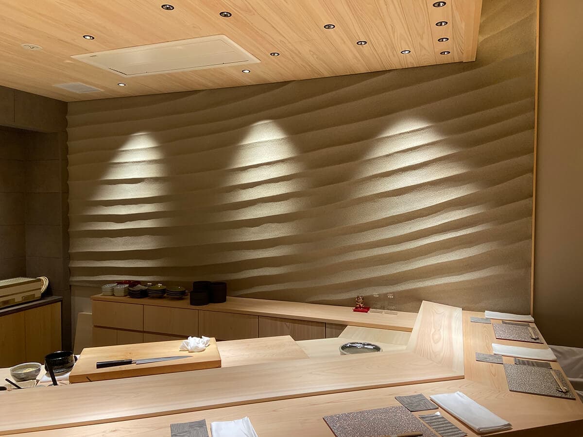 鮨おおね田｜野田左官点