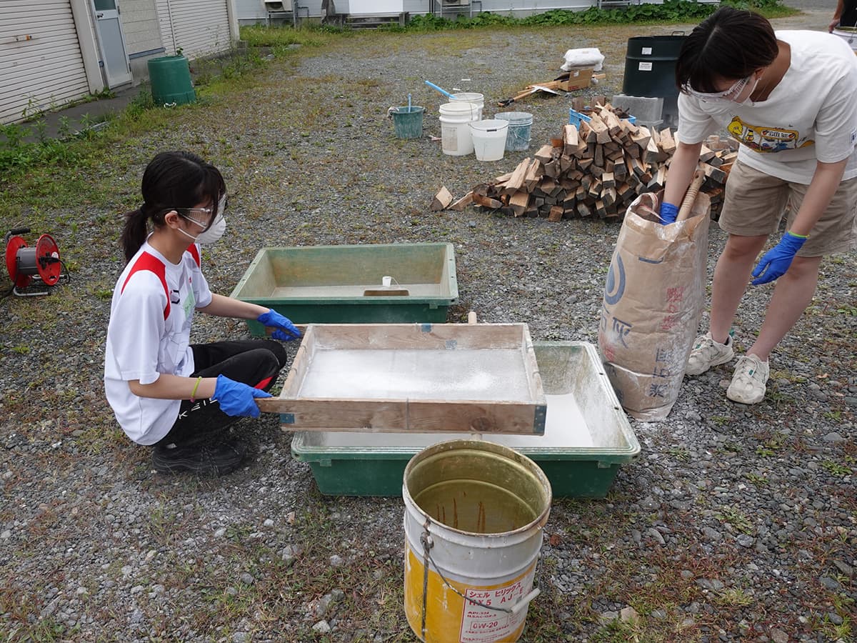 野田肇介左官｜ワークショップ